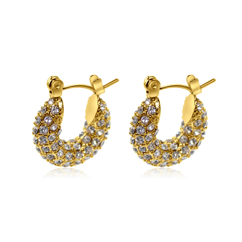 Maia Mini Earrings - Gold